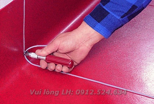 dao sủi roong h&agrave;n s&agrave;n nhựa