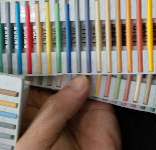 Bảng m&agrave;u d&acirc;y h&agrave;n s&agrave;n nhựa vinyl, pvc