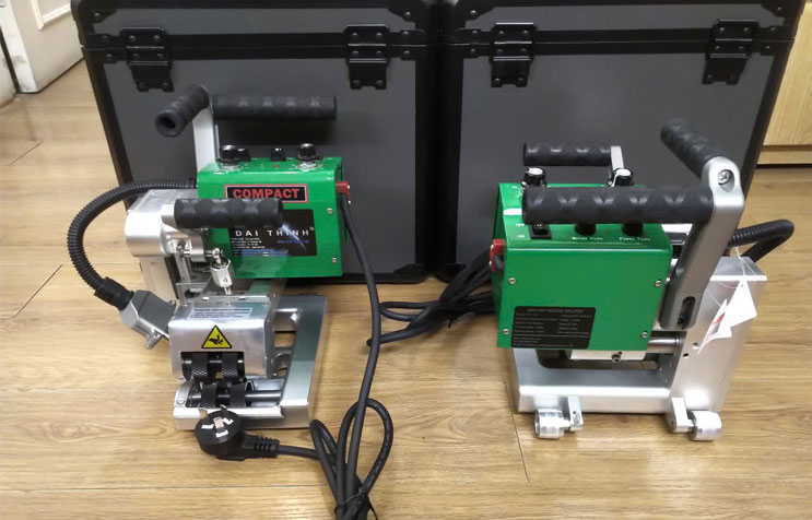 M&aacute;y h&agrave;n bạt nhựa d&agrave;y thiết kế nhỏ gọn RFT110