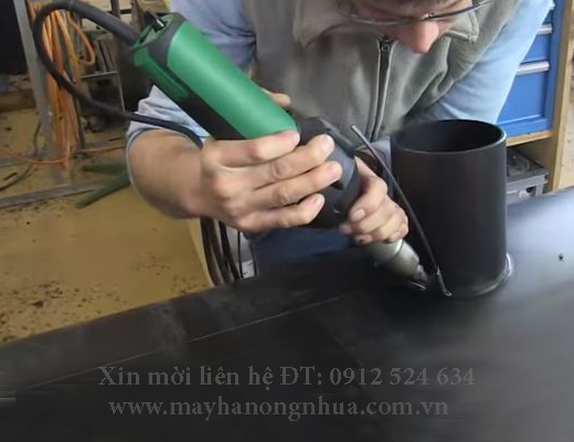 Máy hàn ống nhựa PVC PP PE giá máy hàn ống nhựa cầm tay