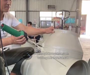 Máy hàn ống nhựa PVC PP PE - model máy hàn nhựa cầm tay LST1600