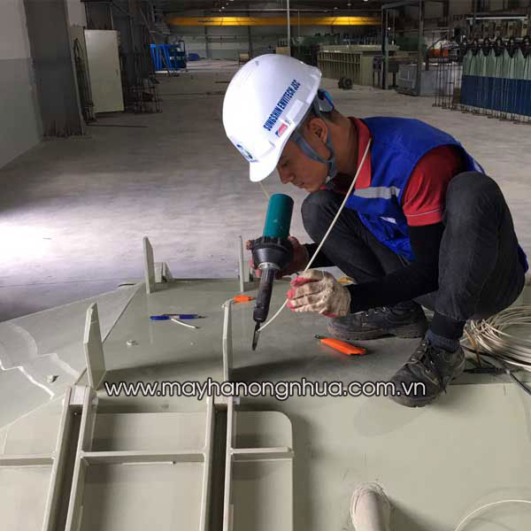 M&aacute;y h&agrave;n ống nhựa tấm nhựa cầm tay DSH A